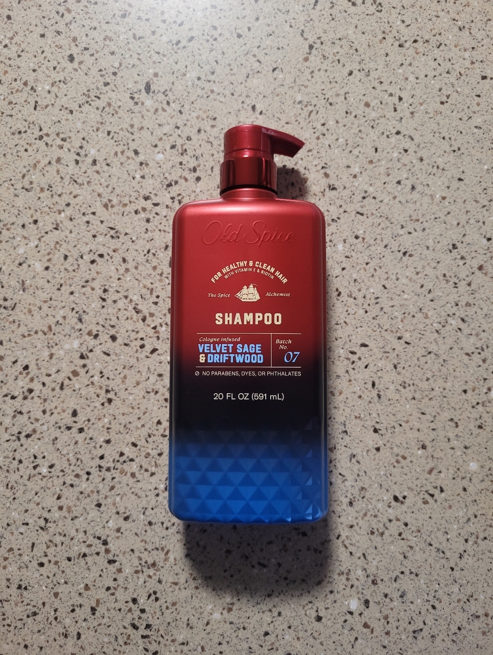1 Old Spice Velvet Sage & Driftwood Mens Shampoo 20 oz Cologne Infused Scent
